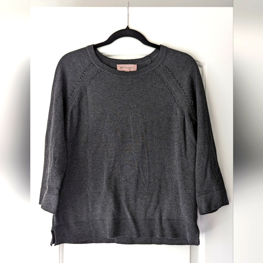Philosophy Republic, Size M, Charcoal Gray